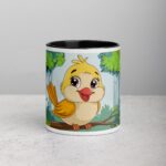 Cute Bird in Forest Coffee Mug & Tea Cup