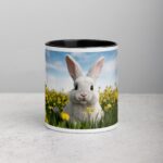 Bunny with Flowers Coffee Mug & Tea Cup