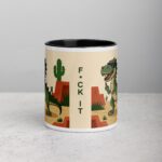 F"ck It Dinosaur Coffee Mug & Tea Cup - Image 2