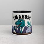 I'm a Boss Dinosaur Coffee Mug & Tea Cup