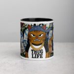 Thug Life Gangster Cat Coffee Mug & Tea Cup