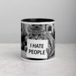 I Hate People Cat Coffee Mug & Tea Cup