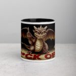 Middle Finger Dragon Coffee Mug & Tea Cup
