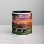 Elephant Jungle Sunset Coffee Mug & Tea Cup