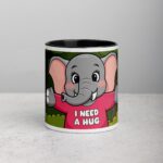 Elephant I Need a Hug Coffee Mug & Tea Cup