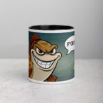 Middle Finger Fish Coffee Mug & Tea Cup
