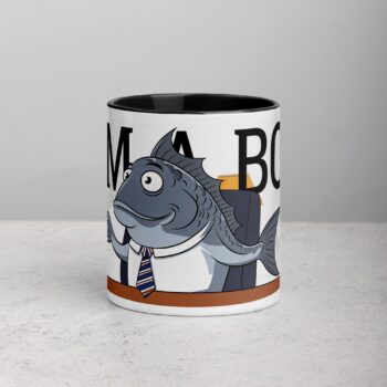 Fish I am a Boss Coffee Mug & Tea Cup