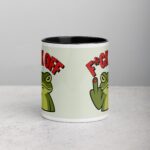 Middle Finger Frog Coffee Mug & Tea Cup - Image 2