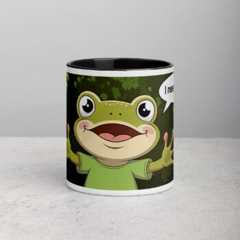I Need a Hug Frog Coffee Mug & Tea Cup