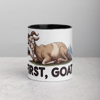 But First Goatfee Coffee Mug