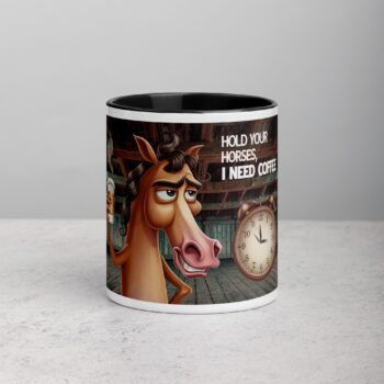 Hold Your Horses I Need a Coffee Mug