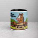 Hay There I Need a Coffee Horse Mug