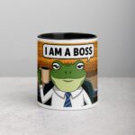 I am a Boss Frog Coffee Mug & Tea Cup