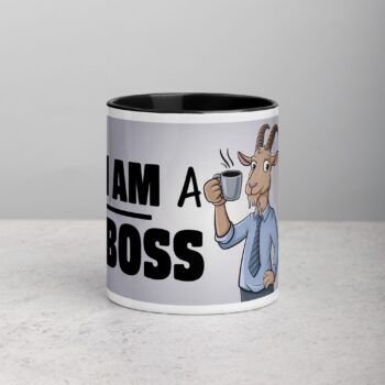I am a Boss Goat Coffee Mug & Tea Cup