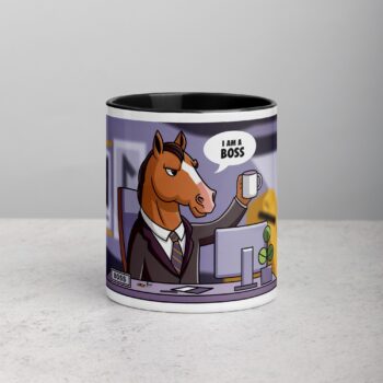 I am a Boss Horse Coffee Mug & Tea Cup