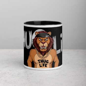 Thug Life Lion Coffee Mug & Tea Cup