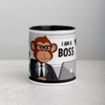 I am a Boss Monkey Coffee Mug & Tea Cup