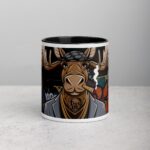 Thug Life Gangster Moose Coffee Mug & Tea Cup