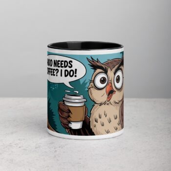 Hoo Needs Coffee? I Do! Owl Mug
