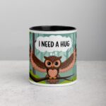 I Need a Hug Owl Coffee Mug & Tea Cup