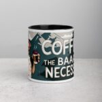 Coffee: The Baaaah-d Necessity Sheep Mug