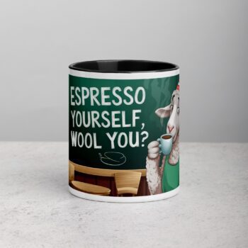 Espresso Yourself, Wool You? Sheep Coffee Mug