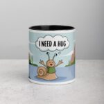 I Need a Hug Snail Coffee Mug & Tea Cup