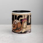 Thug Life Gangster Snail Coffee Mug & Tea Cup