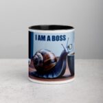 I am a Boss Snail Coffee Mug & Tea Cup