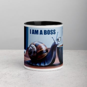 I am a Boss Snail Coffee Mug & Tea Cup