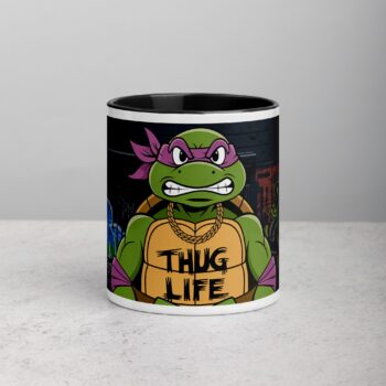 Thug Life Gangster Turtle Coffee Mug & Tea Cup
