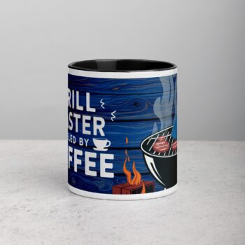 Grill Master Fueled by Coffee Dad Coffee Mug