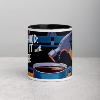 Fatherhood: Nailed It (With Coffee) Dad Mug