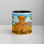 World’s Best Mom Lion Coffee Mug