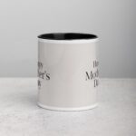 Happy Mothers Day Minimal Coffee Mug - Image 2