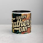 Happy Fathers Day Retro Coffee Mug