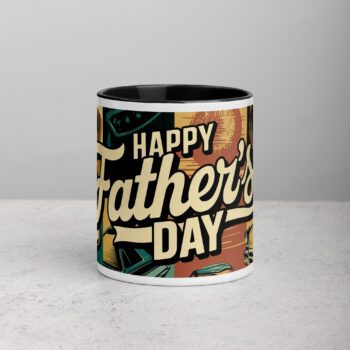 Happy Fathers Day Retro Coffee Mug