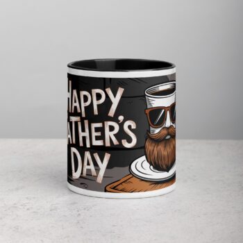 Happy Fathers Day Beard & Brew Coffee Mug