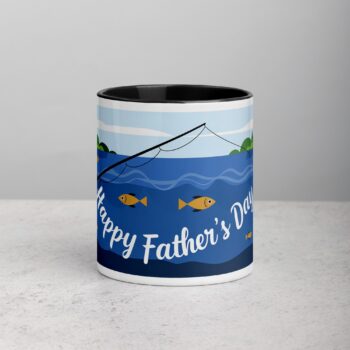 Happy Fathers Day Fishing Coffee Mug