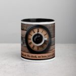 Retired: No Clock, No Boss, Just Coffee Retirement Mug