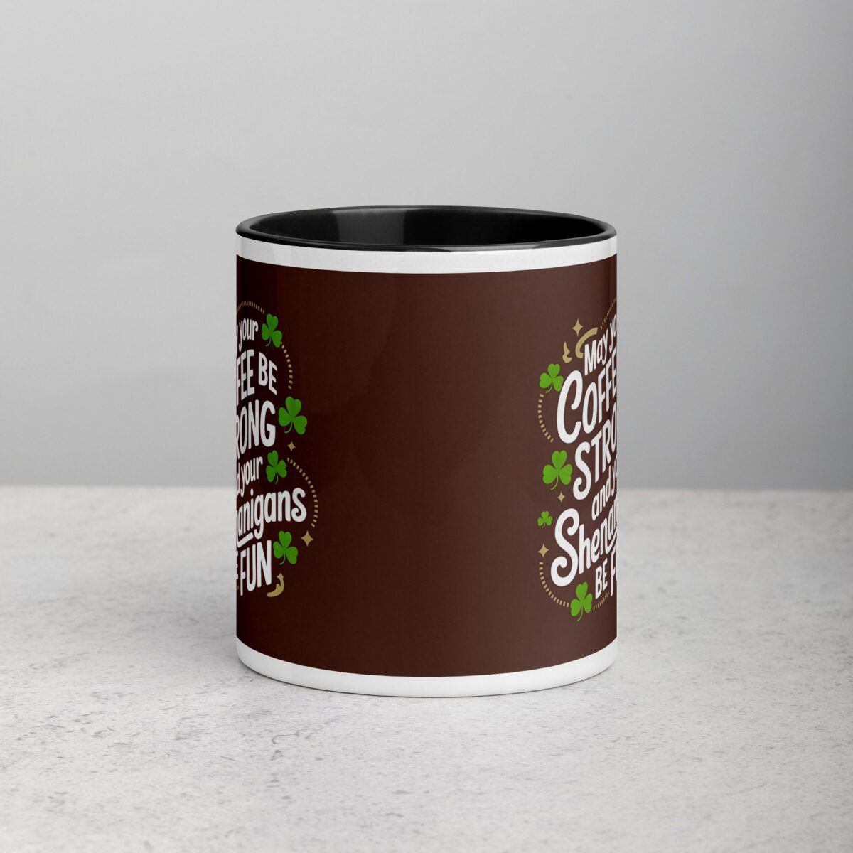 May Your Coffee Be Strong and Your Shenanigans Be Fun Mug - Image 2