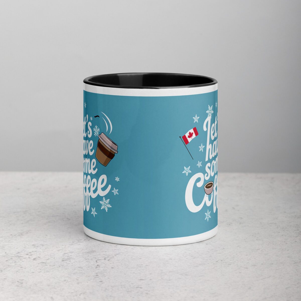 Let's Have Some Coffee Canada Day Mug - Image 2