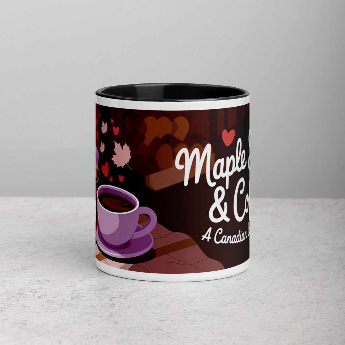 Maple Syrup & Coffee: A Canadian Love Story Mug - Image 2