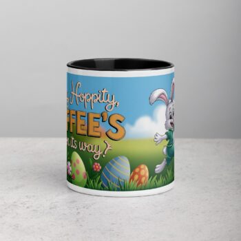 Hippity Hoppity, Coffee's on its Way Mug