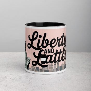Liberty and Lattes 4th of July Coffee Mug