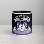 I’m Here for the Boos & Brews Ghost Coffee Mug