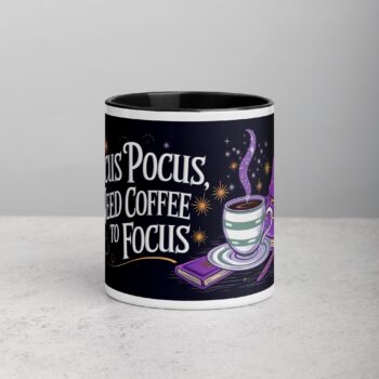Hocus Pocus, I Need Coffee to Focus Mug