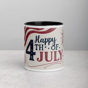 Happy 4th of July Elegant Coffee Mug