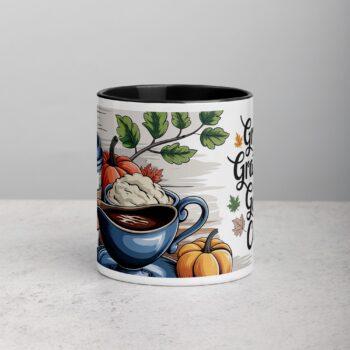 Gravy, Gratitude, and Good Coffee Thanksgiving Mug