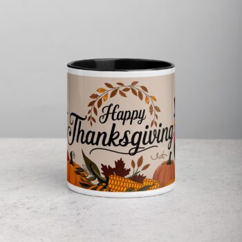 Happy Thanksgiving Sophisticated Coffee Mug & Tea Cup